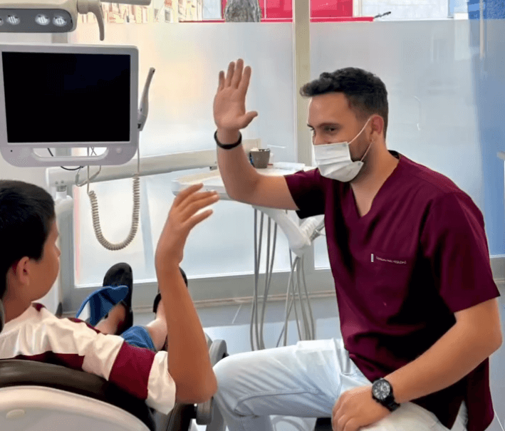 Diş bakımı sırasında etkileşimi teşvik etme